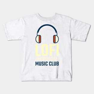 Lofi Hiphop Music Club Kids T-Shirt